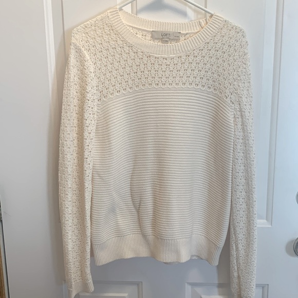 Loft Textured Stitch Sweater - Picture 1 of 5
